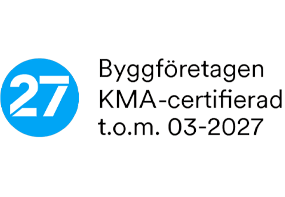 KMA certifierad Logotyp