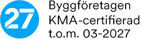 Byggföretagen KMA certifierad